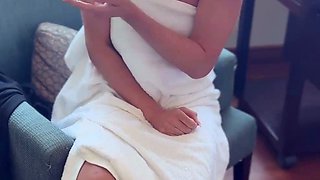 Meeting The Beautiful Blonde Sienna Day In Barcelona