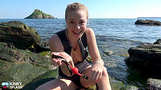 Ball Gag & Flooded Dive Mask - Wetsuit Beach Fun