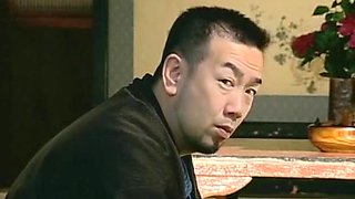 Japanese blonde sucks fucks and masturbates