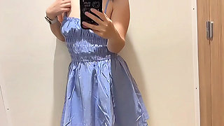 Misstaiwan shopping flashing sexy body changing room