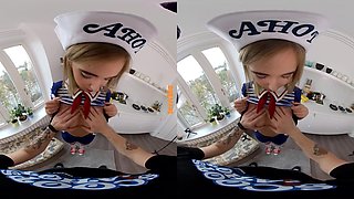 Scoops Ahoy! A Stranger Things Cosplay - Amateur Blonde Babe Cosplay Sex