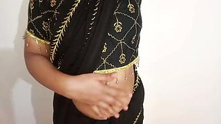 Hot Bangladeshi Stepsister in Saree Gets Fucked Hard by Brother - Riya Moni