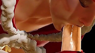 Sexy Elf In Village Find My Moster Cock And Suck It For Laying Behind Sex 3D Animation