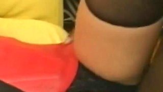 Two sluts getting fucked by black stud