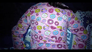 My Sweet Stepniece Wanted Me to Visit Her at Her Bedroom and Got so Horny That She Let Me Cum in Her Shaved Pussy