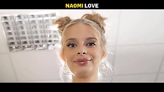 Daddy4k. nice naomi enjoy determined to get the job and displayed her gigantic Natural Tits and pussy to the future boss