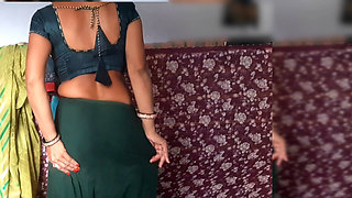 Indian desi sister-in-law is taking off her clothes and fingering her pussy showing brother-in-law