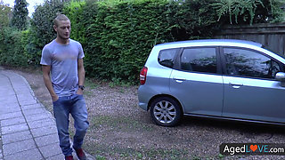 Two British Matures Fucking with Boy