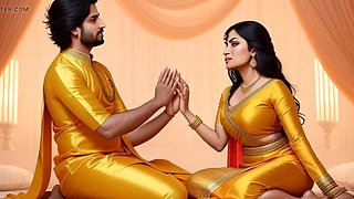 Aunty enjoys her first time with cartoon anal adventures