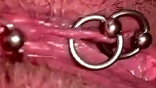 My First Time Haired Pussy Pee and Moving Clit and Asshole