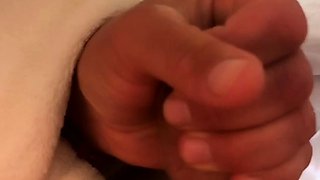 Amateur girlfriend handjob and blowjob with facial