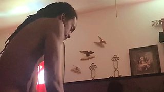 Cheating Big Booty Ebony Wife Fucks BBC On Lunchbreak