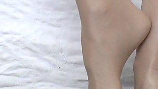 Have You Been Horny From My Slipper Feet? Well Then, Cum on My Pantyhose Feet in My Slippers! JOI, POV