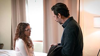Leana Lovings is going to get that professor's cock