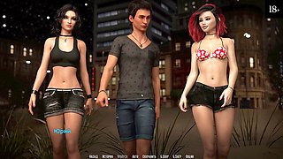 Porn games and hentai adventures with big natural girls