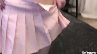 Shy 18yo Russian Teen Loses Virginity - First Time Blowjob & Hardcore Sex