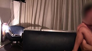 Amateur sex tape of a HOT black MILF with big tits and booty
