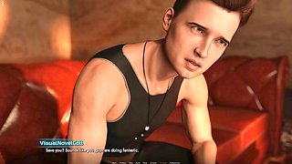 Nerdy girl loves some anime hentai action with Chinese models