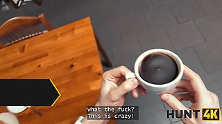 Hunt4k. his stocks are fallen while your cock is rising in my labia