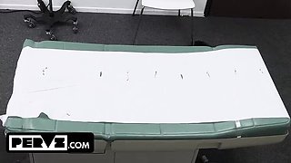 Horny Doctor & Nurse Give Special Treatment To Black Teen Amari Anne - Rough Doggy Style & Deep Throat