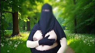 Hijabi Muslim Bengali Girl House Wife