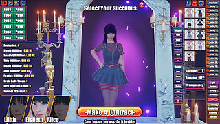 Succubus Cafe - Part 2 - Eisheth Sexy Wardrobe Showroom Dance and Pose HD 60 Fps by Loveskysanhentai