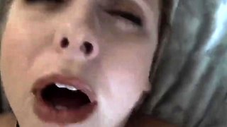 POV homemade hardcore with busty blonde mature wife