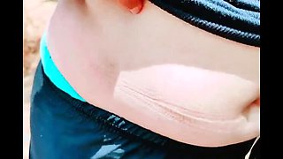 Sri Lankan Teen Outdoor Blowjob Fun with Sinhala Voice - Big Ass Doggy Style Cum in Mouth