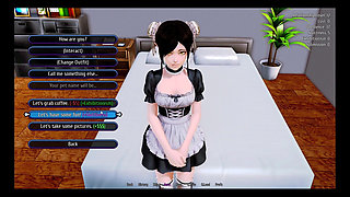 18+ Harem Hotel: Personal Elf Maid on Her Service