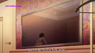 Sexy Beauty with Big Breasts Moaning and Cumming from my Cock(Hentai Sex) Eng Sub