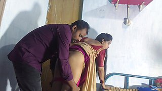 Newly Married Indian Husband and Wife Romance