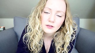 Naughty blonde femdom fetish hottie rams ass with strapon