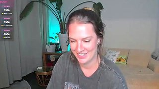 Cute female Masturbating fat beside the rubber toy