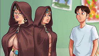Wild cartoon adventures in sexy animated tales