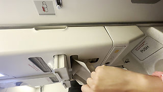 I Fuck an Arebe on a Plane, She Sucks My Cock and I Destroy It in the Bathroom