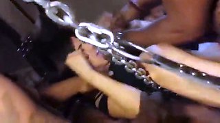 Latina Girl Gangbanged by BBC