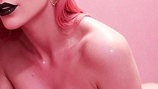 Gloryhole with Amanda Blonde's Leisure Activities. Bukkake, Blowjob, Handjob with Curvy Beauty Woman