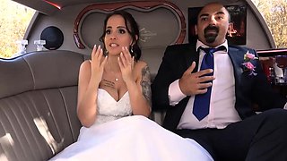 VIP4K. Bride permits husband to watch her having ass scored