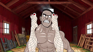 Married Housewife Slut Was Fucked in a Dirty Barn While Her Cuckold Husband Was Cooking a Barbecue. Cartoon Parody. Toons