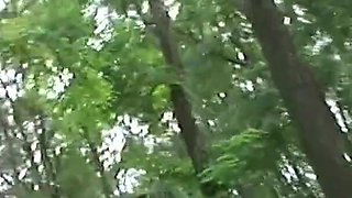 The sexy slut opens her deep ass to a long cock before letting her taste the hot cum