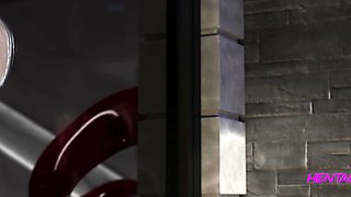 The Anal Domination of a Dickgirl in a Cyberpunk Underworld