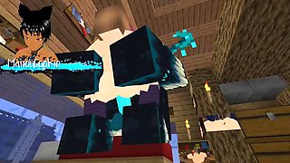 The Jenny mod Fapcraft Minecraft - Its jenny and she is getting fucked by the warden and his massive cock