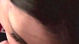 Stunning brunette babe gets anally fucked by a monster prick