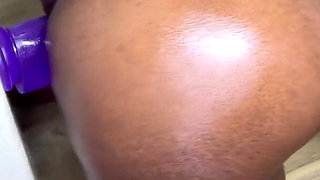 Trying Not to Get Caught Taking Backshots Mastubating.