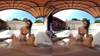 PURITYVR Perversions in public pool with Izadora