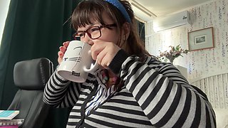 Tea Transformation-breast Expansion, Popping Buttons