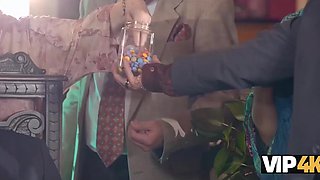 Forbidden Ritual: Bride's Dark Initiation in the Mansion