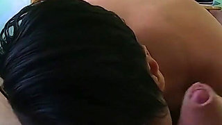 Wake up morning blowjob with cum in mouth