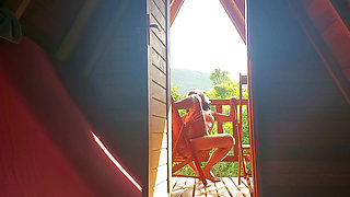 Unbridled sex with a young indigenous woman in a cabin