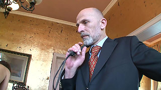 German BDSM - Enslaved, Whipped and Used